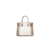 Hermes Birkin 30 Himalaya Matte Niloticus Crocodile  Palladium Hardware