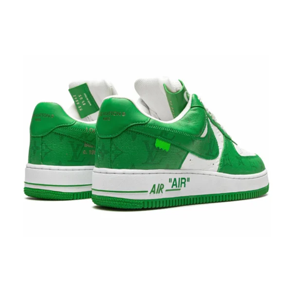 Louis Vuitton Nike Air Force 1 Low By Virgil Abloh White Green