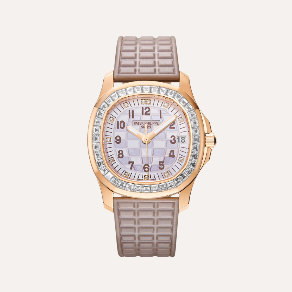 Patek Philippe Aquanaut Luce 5072R-001 'Haute Joaillerie', 35.6mm, Rose Gold, Diamond Dial.
