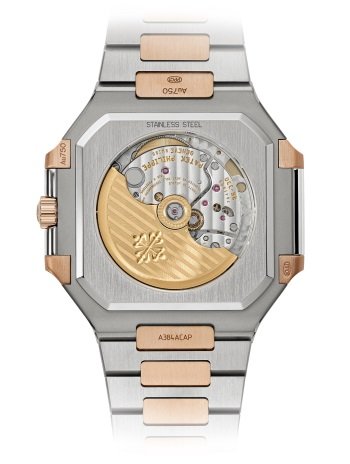 Patek Philippe Cubitus 5821/1AR, 45mm, Steel & Rose Gold, Blue Dial.