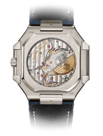Patek Philippe Cubitus 5822P, 45mm, Platinum, Blue Dial.