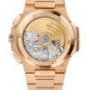 Patek Philippe Nautilus 5990/1R 40.5mm, Rose Gold, Sunburst Blue Dial, Rose Gold Bracelet, Rose Gold Bezel.