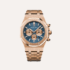 Audemars Piguet Royal Oak Chronograph 41mm, Pink Gold, Blue Dial