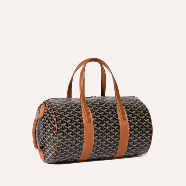 Goyard Barrell 40 Sport Bag Black & Tan