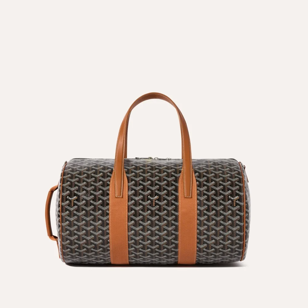 Goyard Barrell 40 Sport Bag Black & Tan