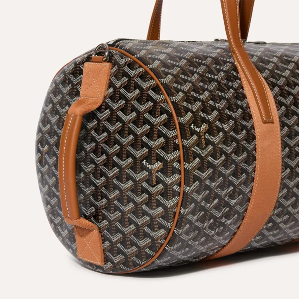 Goyard Barrell 40 Sport Bag Black & Tan