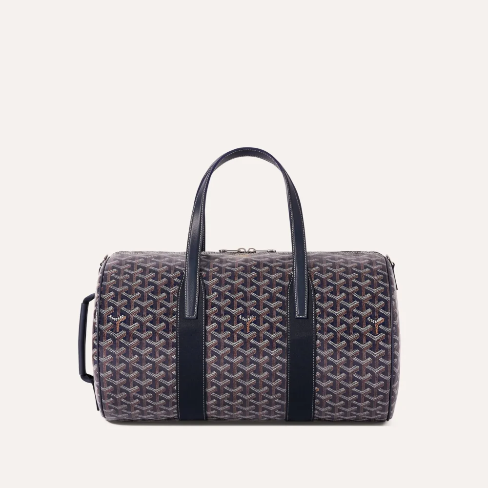Goyard Barrell 40 Sport Bag Navy Blue