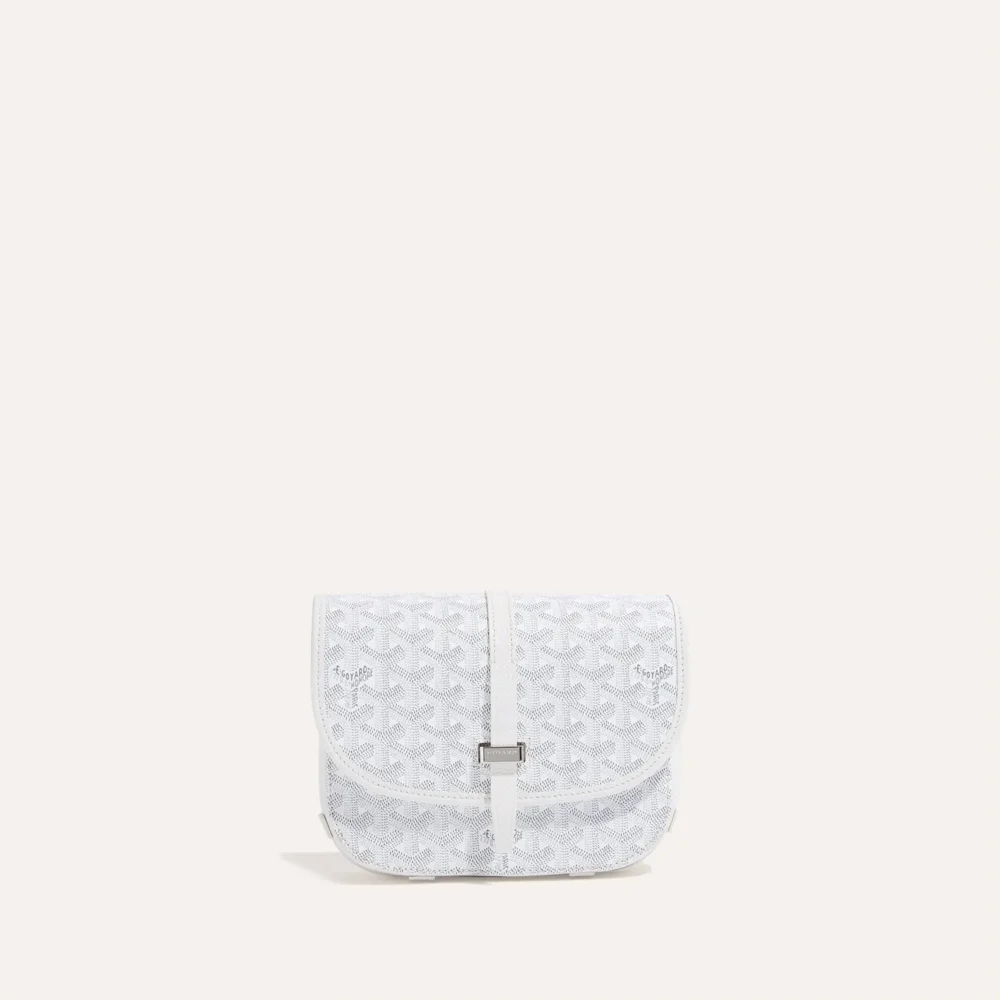 Goyard Belvedere PM White
