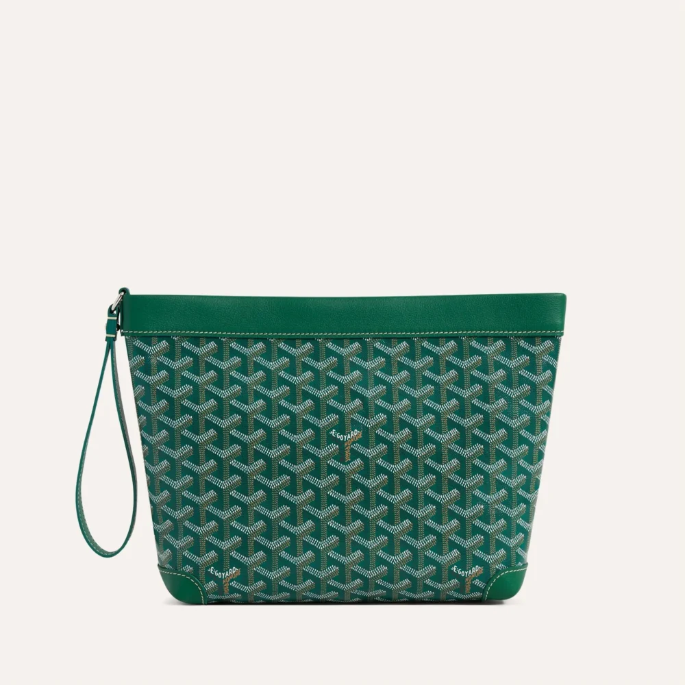 Goyard Conti Pouch Green