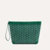 Goyard Conti Pouch Green