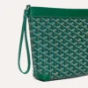 Goyard Conti Pouch Green