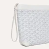 Goyard Conti Pouch White