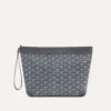 Goyard Conti Pouch Sky Grey