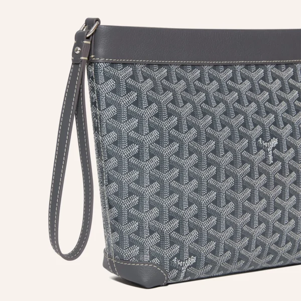 Goyard Conti Pouch Sky Grey