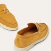 Loro Piana Summer Charms Walk Loafer Safron Tea