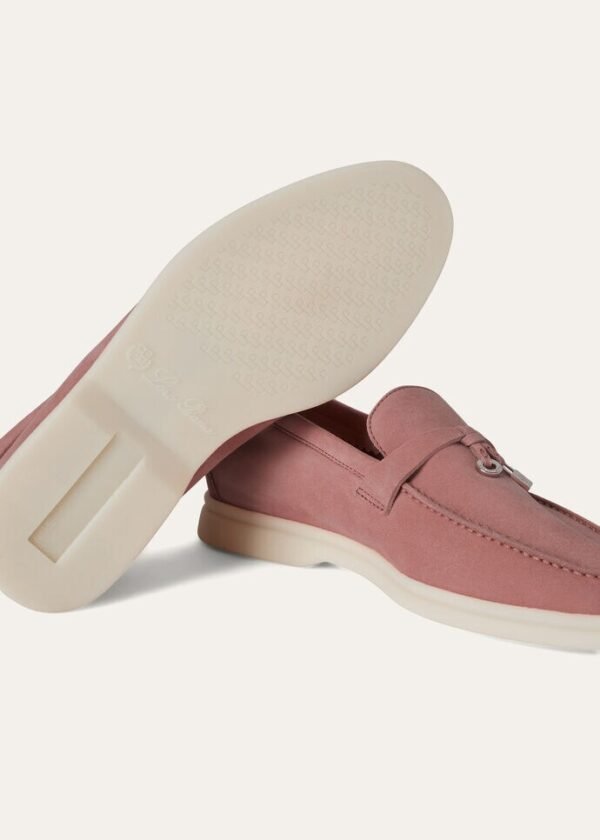 Loro Piana Summer Charms Walk Loafer Flowering Cherry