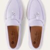 Loro Piana Summer Charms Walk Loafer Lilac Wagasa