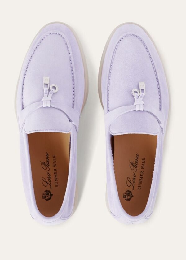 Loro Piana Summer Charms Walk Loafer Lilac Wagasa