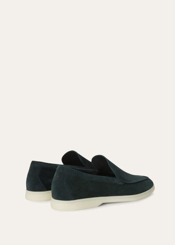 Loro Piana Summer Walk Loafer Dark Green