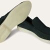 Loro Piana Summer Walk Loafer Dark Green