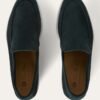 Loro Piana Summer Walk Loafer Dark Green
