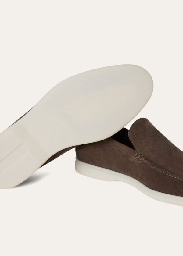 Loro Piana Summer Walk Loafer Warm Grey