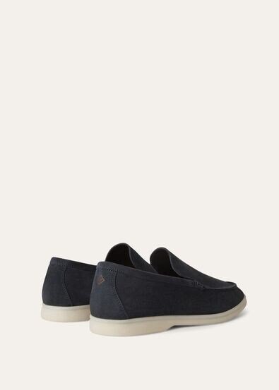 Loro Piana Summer Walk Loafer Classic Blue