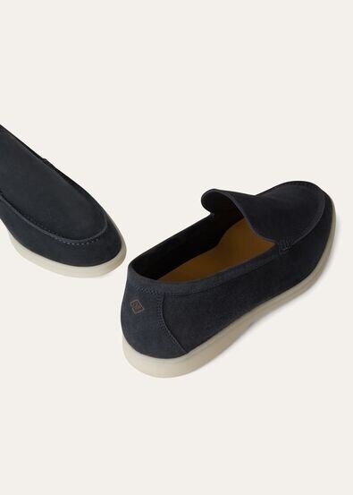 Loro Piana Summer Walk Loafer Classic Blue