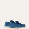 Loro Piana Summer Walk Loafer Cobalt Ink