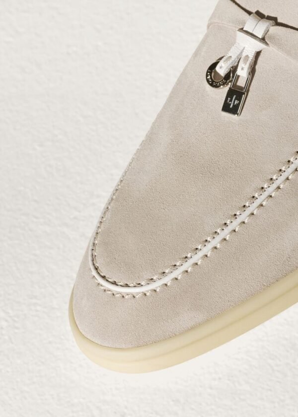 Loro Piana Summer Charms Walk Loafer Powder Pearl