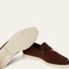 Loro Piana Summer Charms Walk Loafer Chocolate