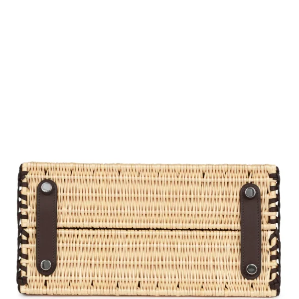 Hermes Picnic Birkin 25 Rouge Sellier Palladium Hardware