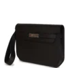 Hermes Kelly Depeche 25 Togo Black Palladium Hardware