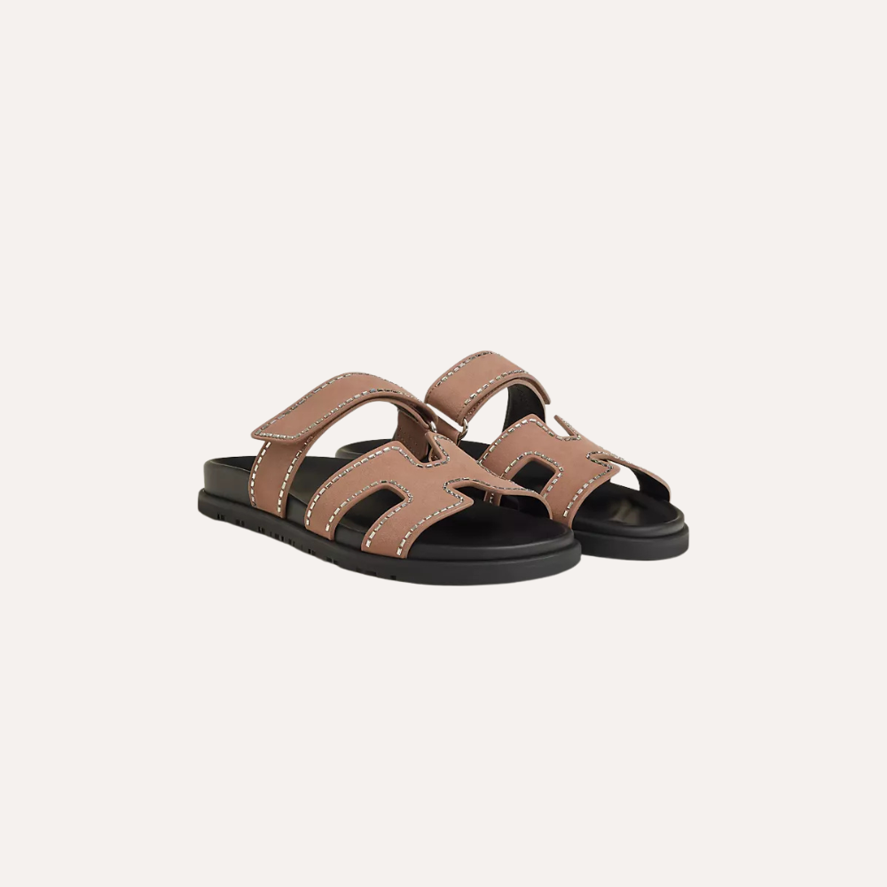 Hermes Chypre  Sandal Rose Perle / Noir