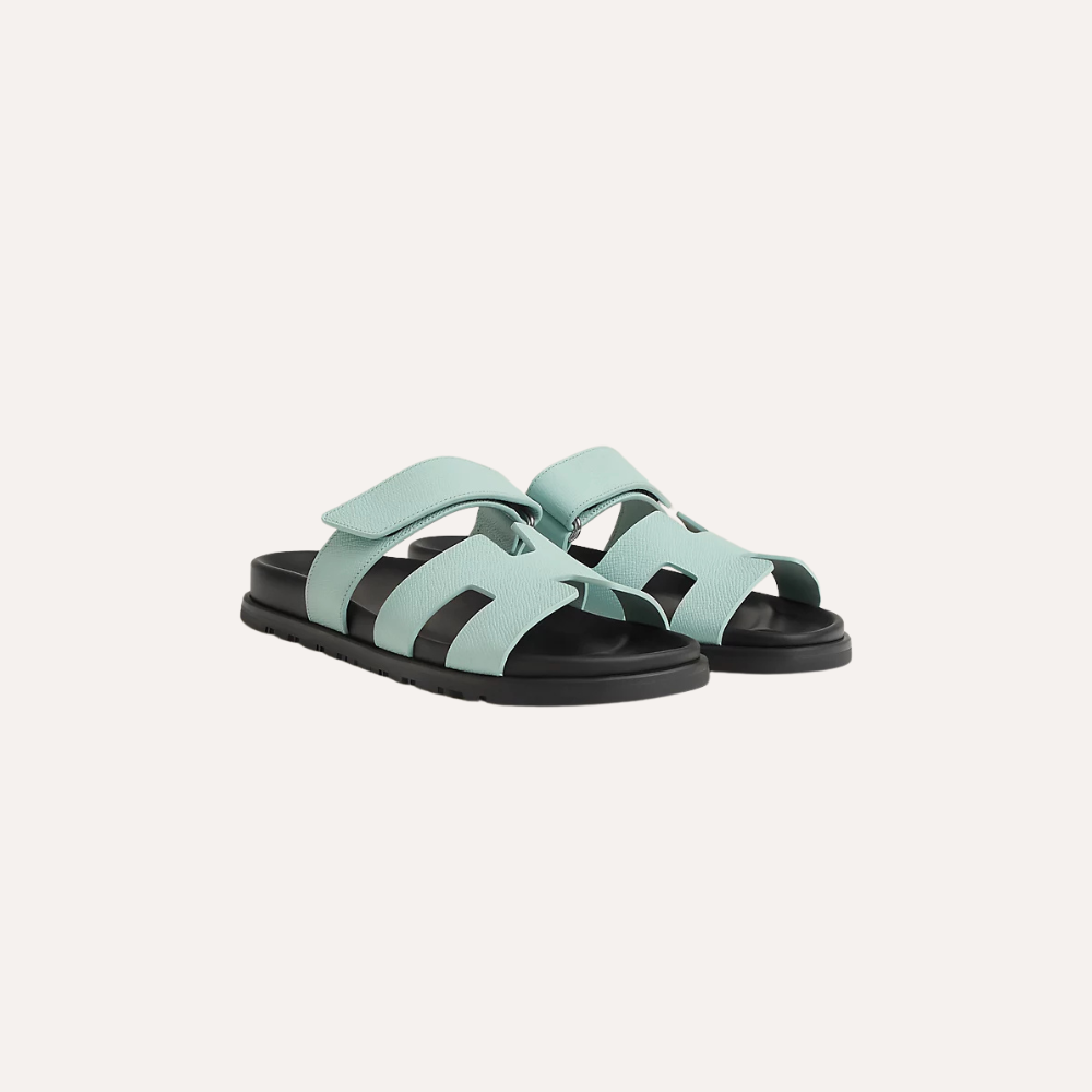 Hermes Chypre Sandal Bleu Cristaux