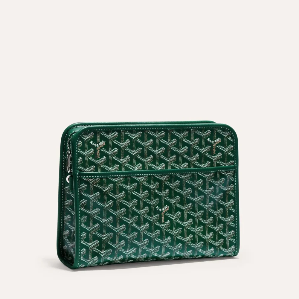 Goyard Jouvence Toiletry BagMM Green