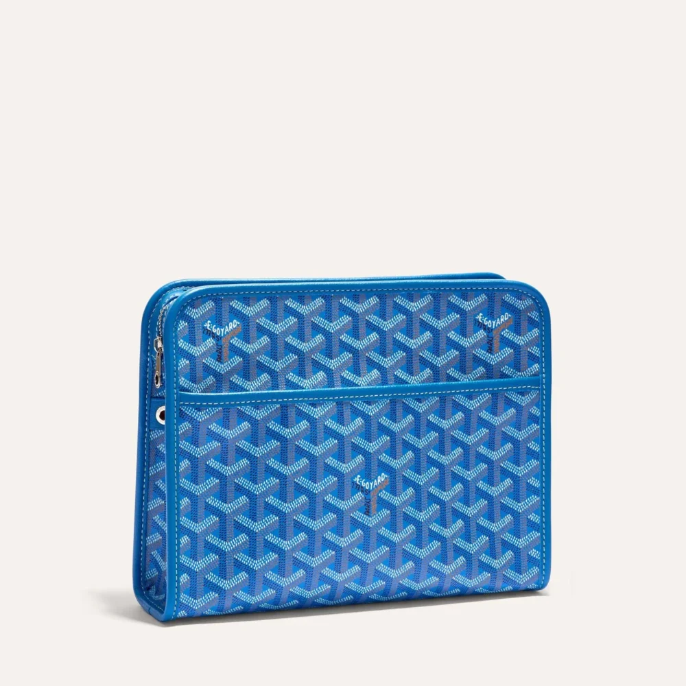 Goyard Jouvence Toiletry BagMM Sky Blue