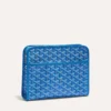 Goyard Jouvence Toiletry BagMM Sky Blue