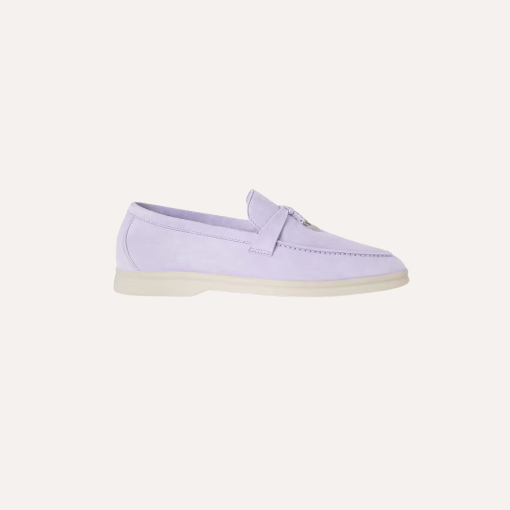 Loro Piana Summer Charms Walk Loafer Lilac Wagasa