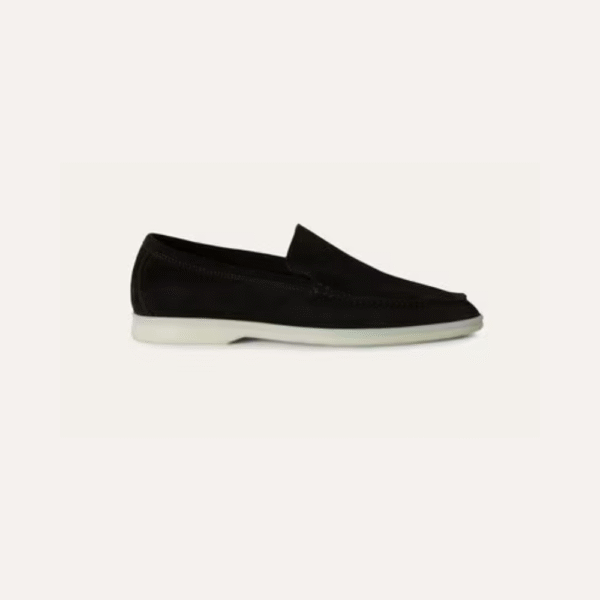 Loro Piana Summer Walk Loafer Black