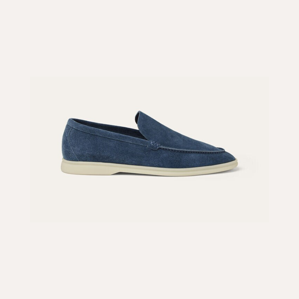 Loro Piana Summer Walk Loafer Black Figs