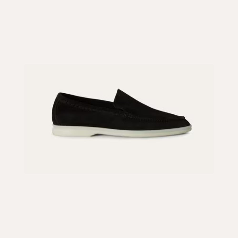 Loro Piana Summer Walk Loafer Black