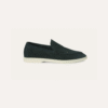 Loro Piana Summer Walk Loafer Dark Green