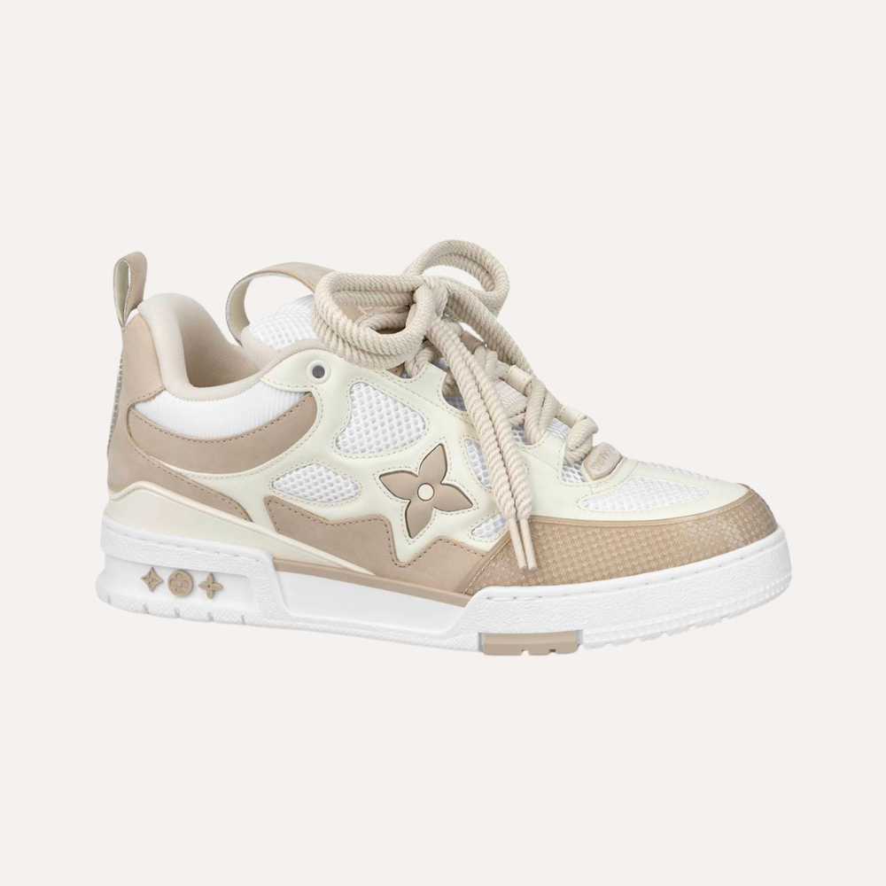 Louis Vuitton LV Skate Sneaker Beige White