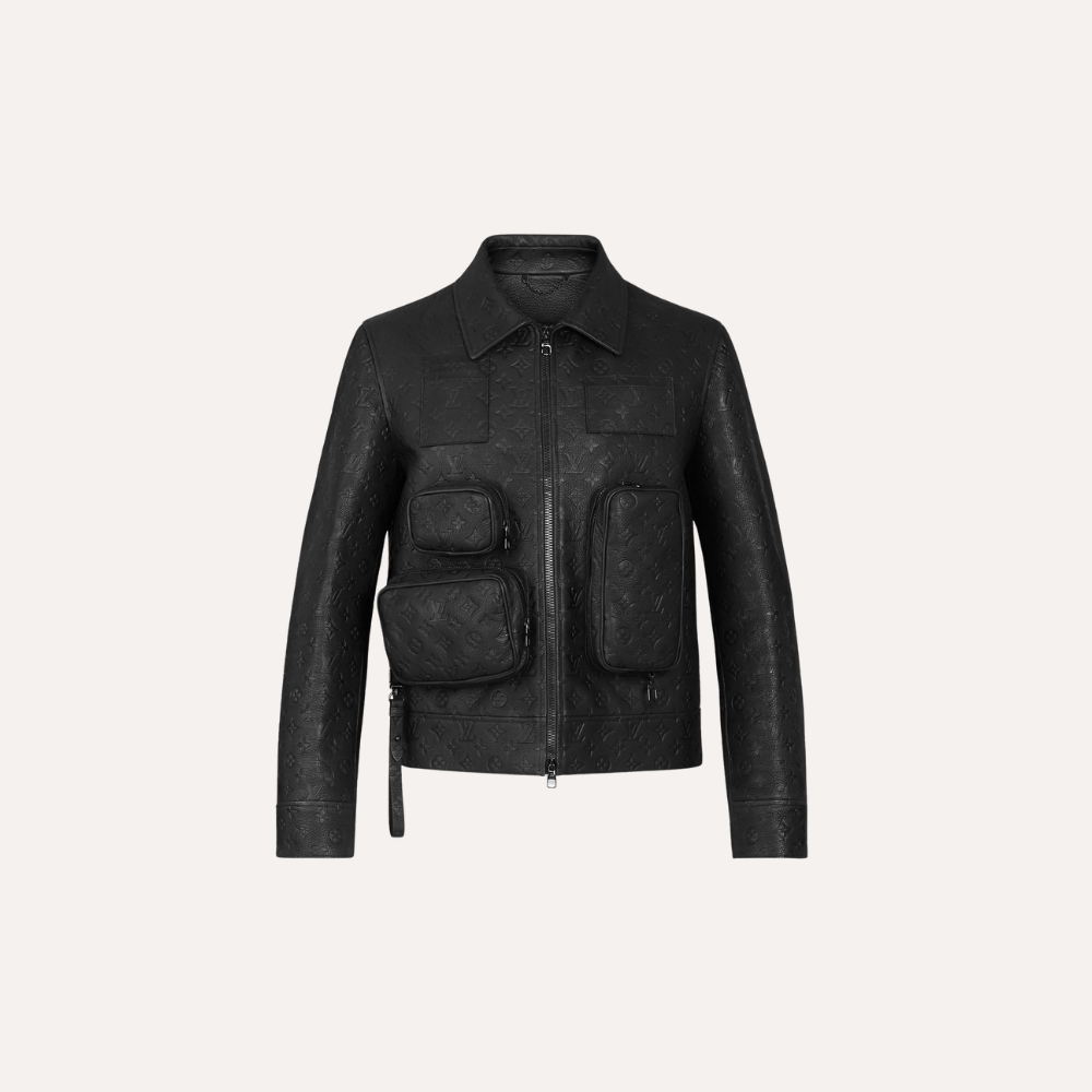 Louis Vuitton  Monogram Embossed Utility Jacket