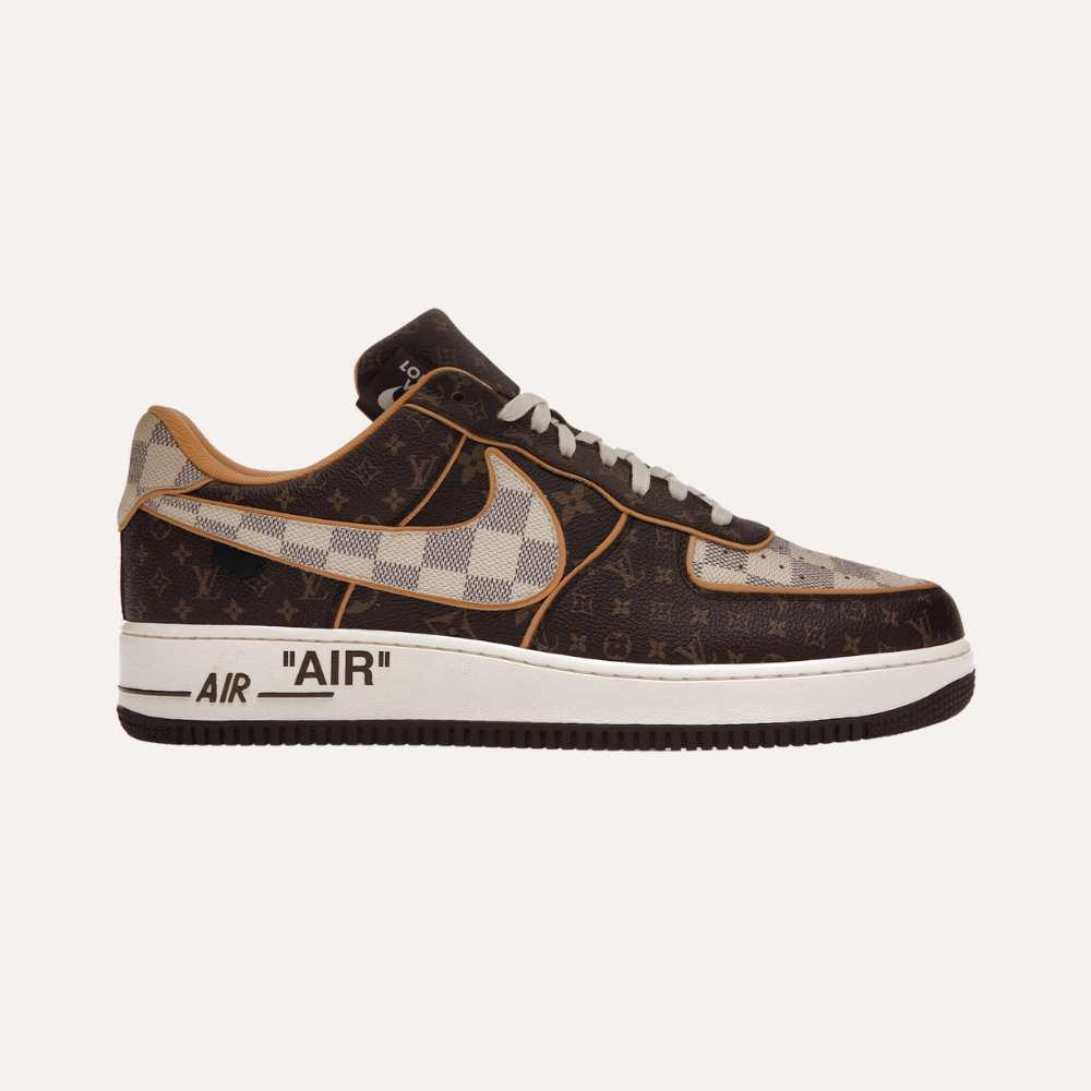 Louis Vuitton Monogram x Nike Air Force 1 Low Brown Damier Azur