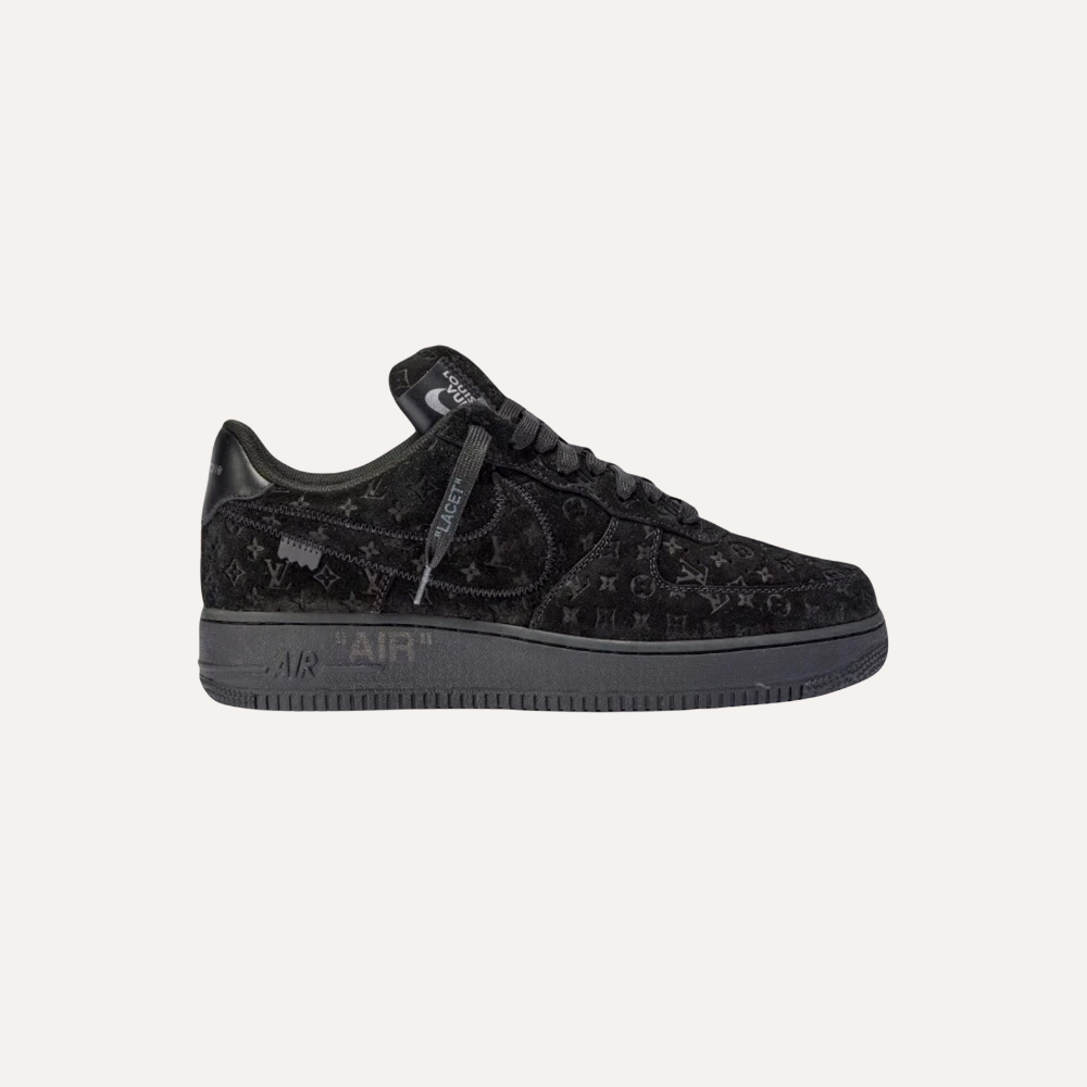 Louis Vuitton Nike Air Force 1 Low By Virgil Abloh Black