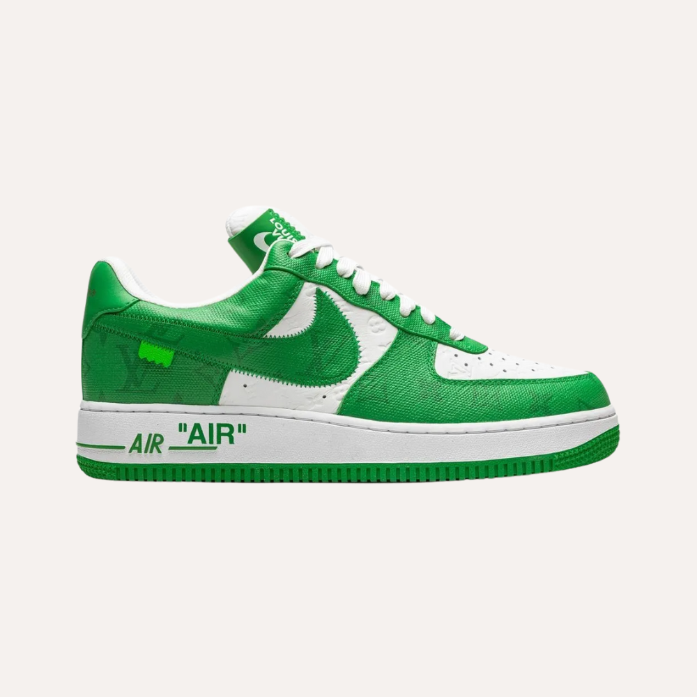 Louis Vuitton Nike Air Force 1 Low By Virgil Abloh White Green
