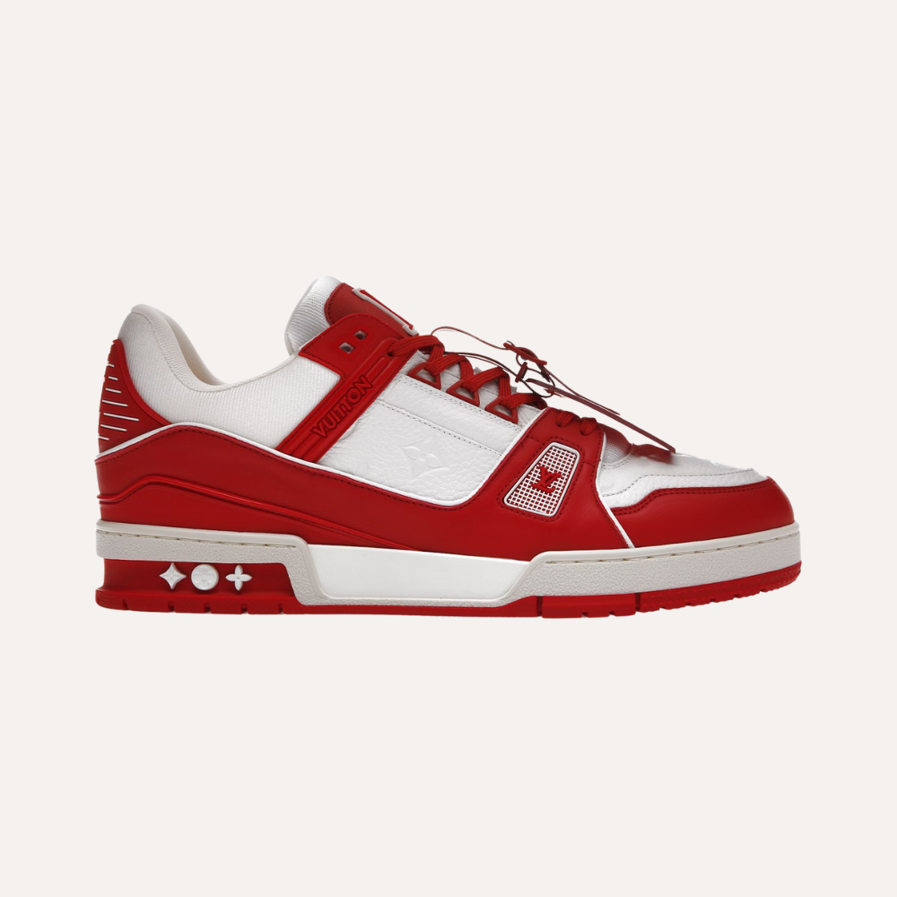 Louis Vuitton Trainer Red White
