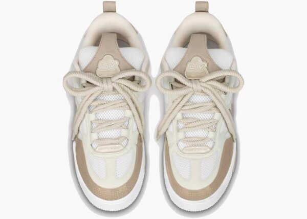 Louis Vuitton LV Skate Sneaker Beige White